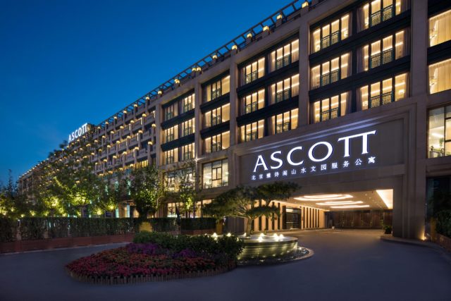 Ascott Riverside Garden Beijing, one of the recently opened property in China. Started operations in Oct 2017.