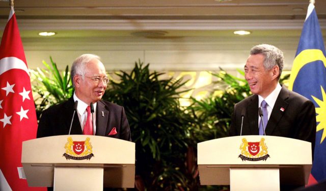 najib and pm lee